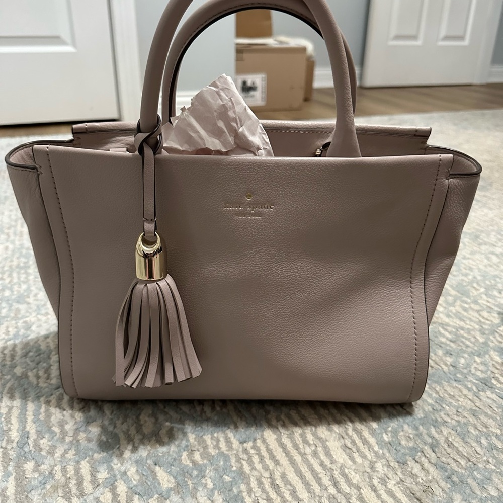 Kate Spade Tan Leather Handbag & Wallet